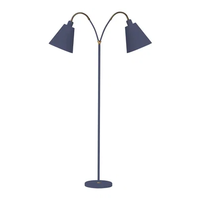 G 846 Haga golvlampa 2L blå
